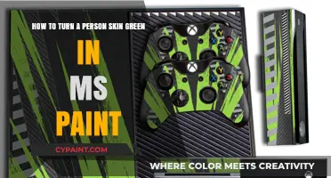 Transform Skin to Green: Easy MS Paint Editing Tutorial