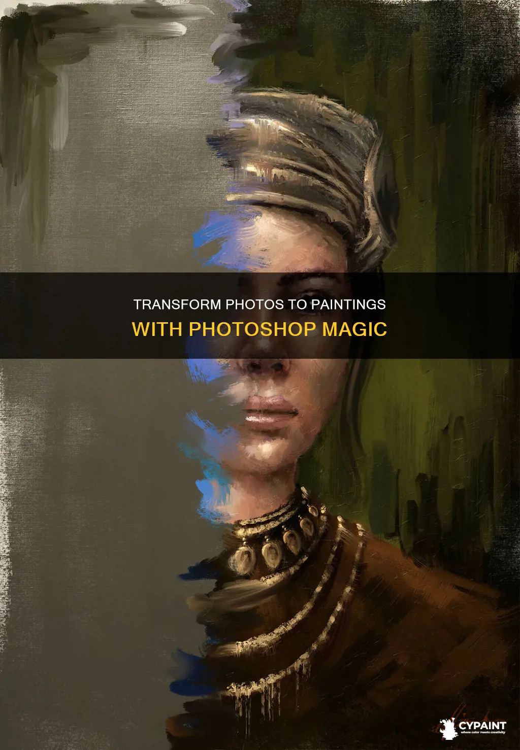 how to turn a photo into a painting photshop