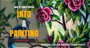 Transform Your Poster into a Stunning Hand-Painted Masterpiece