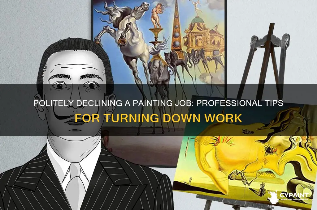 how to turn down warranting a painting job
