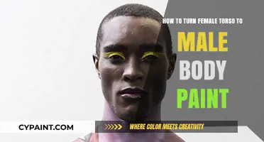 Transforming Torso: Male Body Paint Techniques