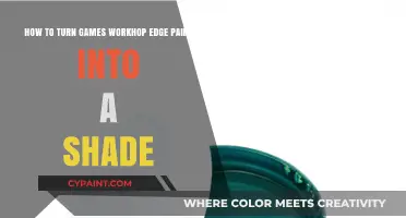 Transforming Games Workshop Edge Paint into Custom Shades: A Guide