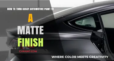 Transform Glossy Car Paint to Matte Finish: DIY Guide