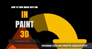 Converting Images to PNG with Paint 3D