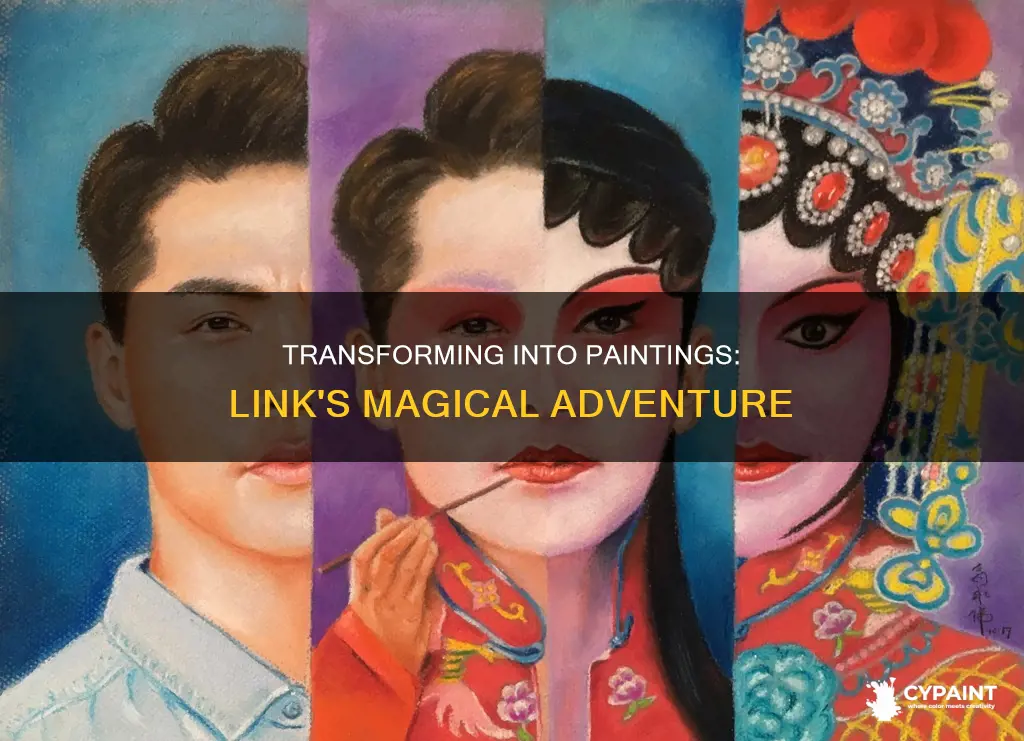 how to turn into a painting link between worlds