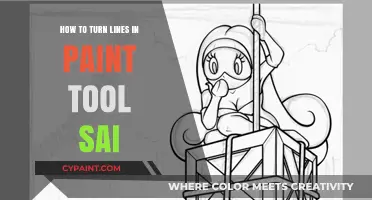 Mastering Line Art: Easy Techniques to Turn Lines in Paint Tool SAI