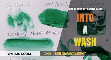 Creating Fluid Acrylic Washes for Your Next Painting