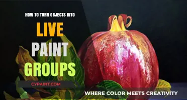 Master Live Paint: Transform Objects into Editable Vector Groups Easily