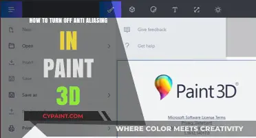 Turning Off Anti-aliasing in Paint 3D: A Quick Guide