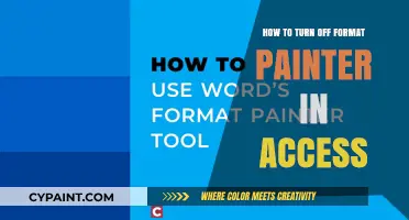 Quick Guide: Disabling Format Painter in Microsoft Access Easily