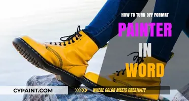 Quick Guide: Disabling Format Painter in Microsoft Word Easily