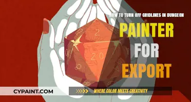 Export Clean Maps: Removing Gridlines in Dungeon Painter Studio Easily