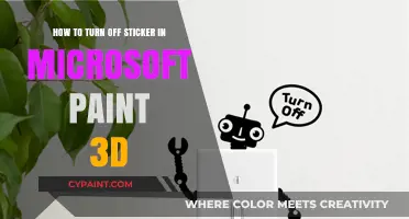 Disable Stickers in MS Paint 3D: Quick Guide