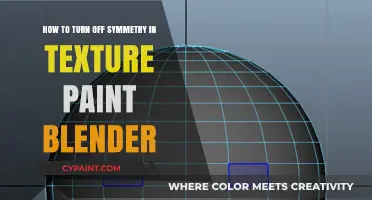 Unlocking Asymmetry in Blender's Texture Paint Mode