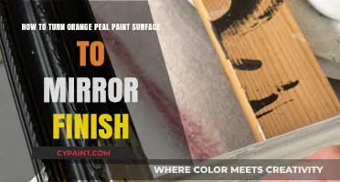 Transform Orange Peel Paint to Mirror Finish: Easy DIY Guide