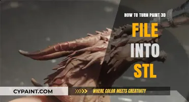Convert Paint 3D Creations to STL Format: A Simple Guide