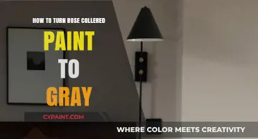 Transform Rose-Colored Paint to Gray: Simple Mixing Techniques Revealed