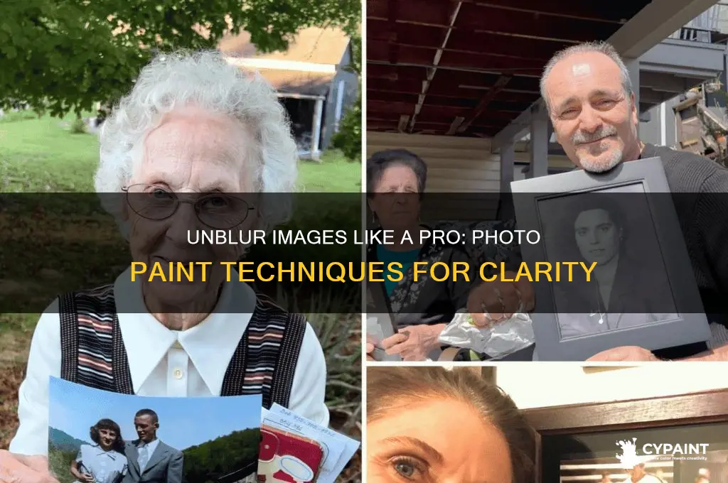 how to unblur an image in photo paint