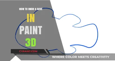 Undoing Saves in Paint 3D: A Quick and Easy Guide