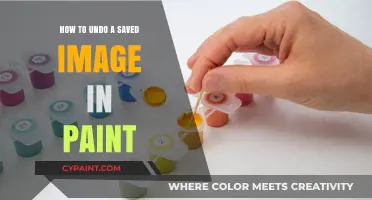 Undoing Mistakes: How to Revert Saved Images in Paint