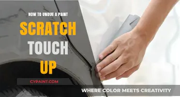 Undoing Paint Scratch Touch-Ups: A Step-by-Step Repair Guide