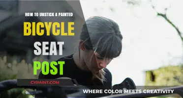 Unsticking a Painted Bicycle Seat Post: Quick and Easy DIY Fix