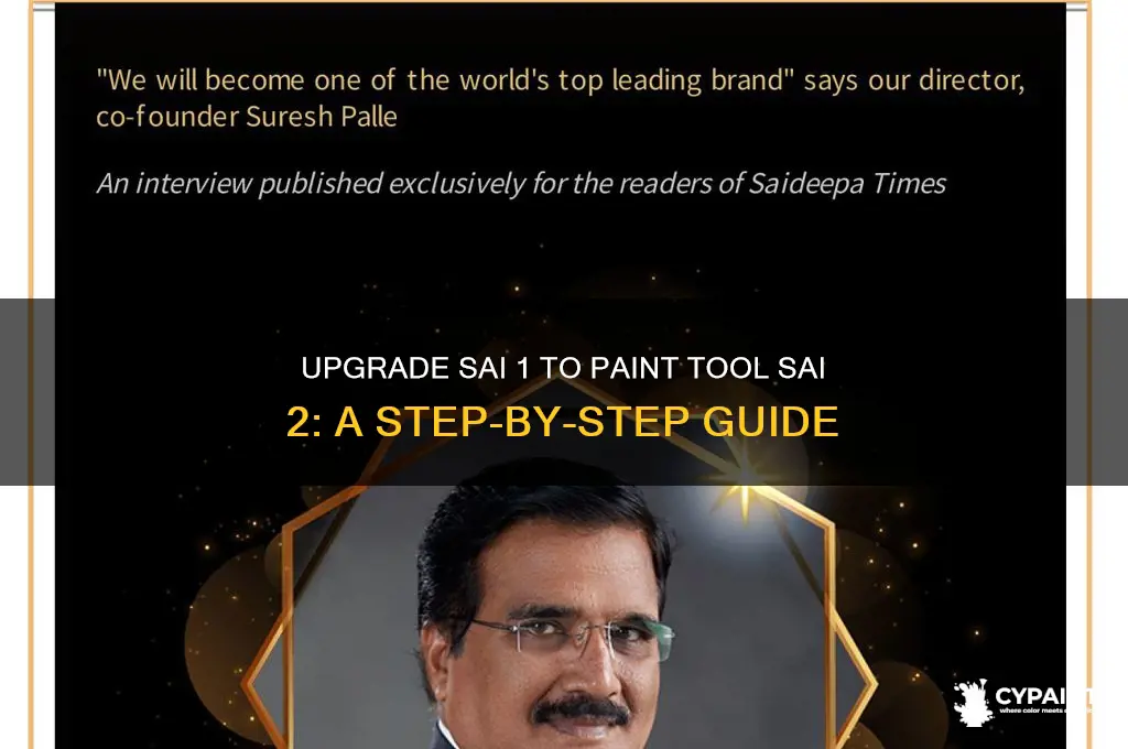 how to upgrade sai 1 to paint tool sai 2