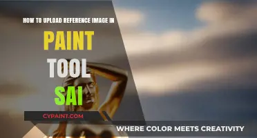 Uploading Reference Images in Paint Tool Sai
