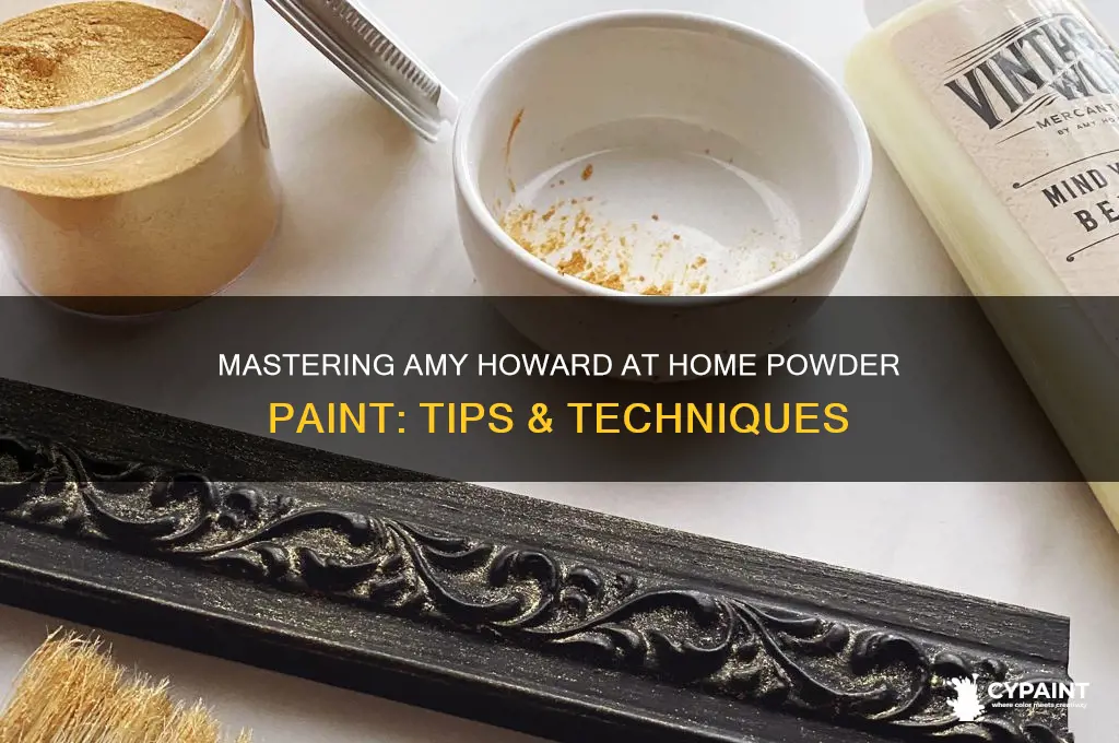 how to useamy howard at home powder paint
