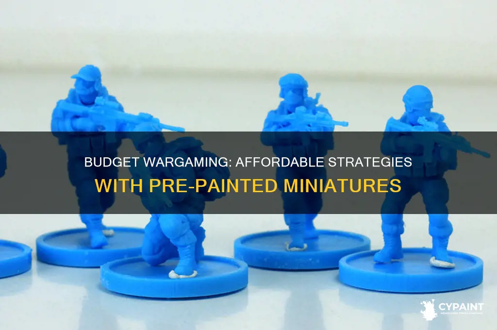 how to wargame on the cheap with pre painted figures