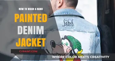 Caring for Your Hand-Painted Denim Jacket: A Gentle Washing Guide