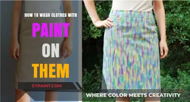 Effective Tips for Washing Clothes with Paint Stains