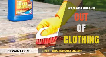 Effective Tips to Remove Dried Paint Stains from Your Clothes