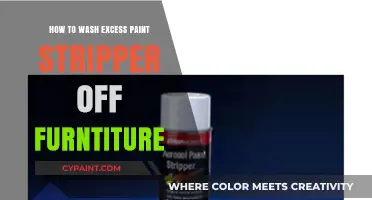 Effective Techniques to Remove Excess Paint Stripper from Furniture Surfaces