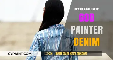 Mastering the Art of Washing Fear of God Painter Denim