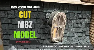 Weathering Laser-Cut MBZ Models: Painting Techniques