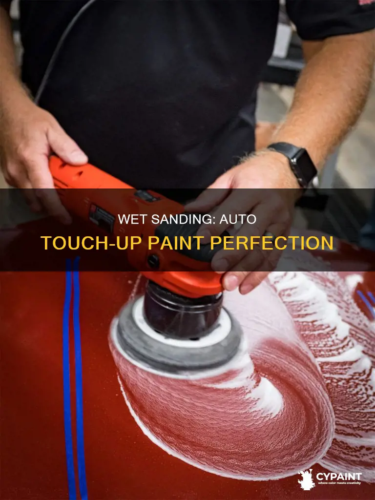how to wet sanding minor auto touch up paint