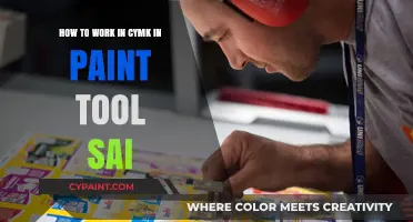 Working with CMYK in Paint Tool Sai