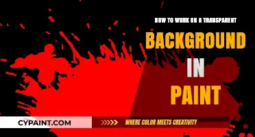 Working with Transparent Backgrounds in Paint: A Guide