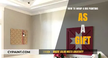 Creative Ways to Wrap a Large Painting as a Gift