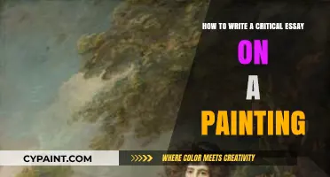 Crafting Critical Essays on Paintings: A Guide