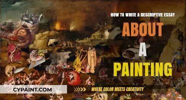 Crafting Descriptive Essays on Paintings: A Guide