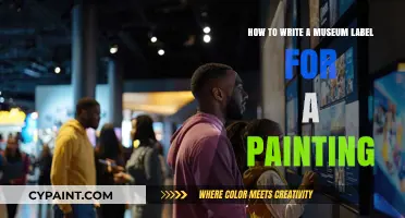Crafting Engaging Museum Labels for Paintings