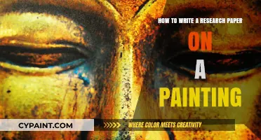Writing Research Papers on Paintings: A Guide