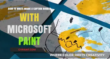 Mastering Microsoft Paint: Adding Text to Caption Bubbles Easily