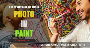 Add Name and Date to Photos Easily Using MS Paint