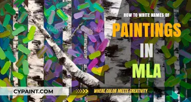 Mastering MLA: Properly Formatting Painting Titles in Academic Writing