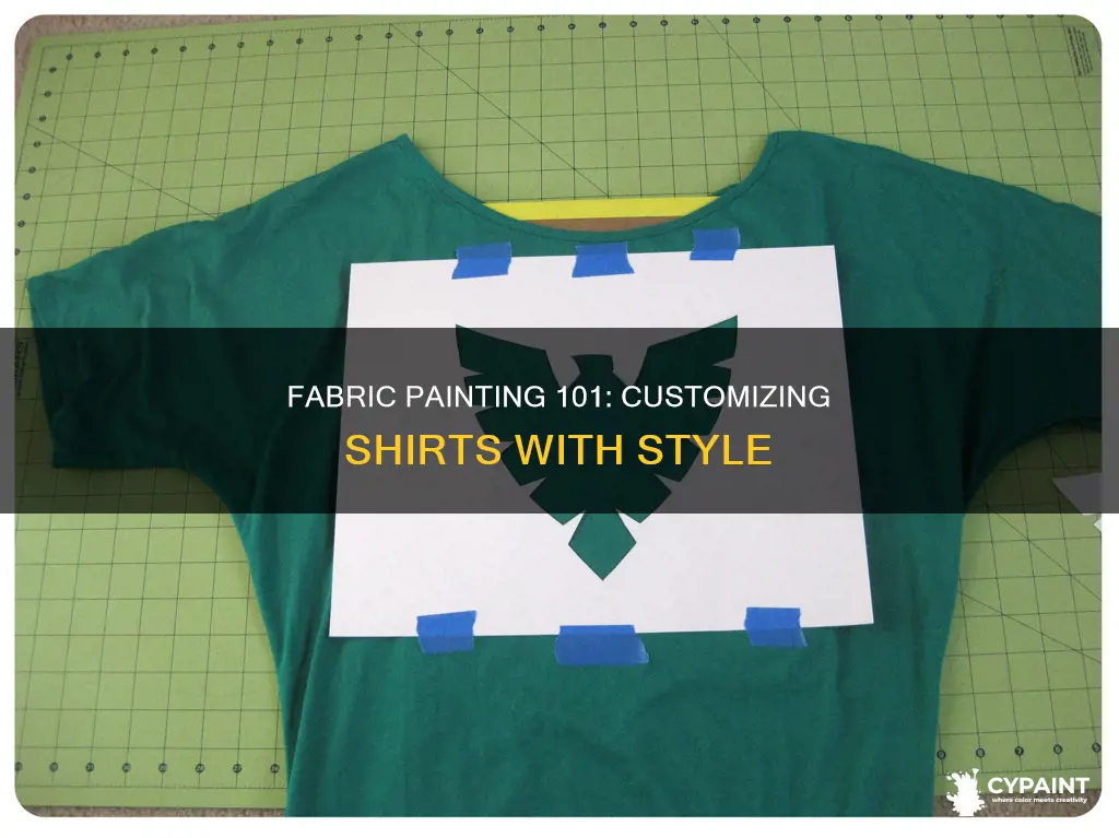 how to write on a shirt with fabric paint