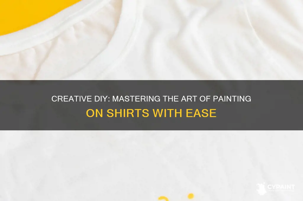 how to write on a shirt with paint