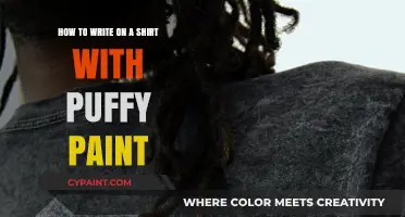 Creating Custom T-Shirts with Puffy Paint